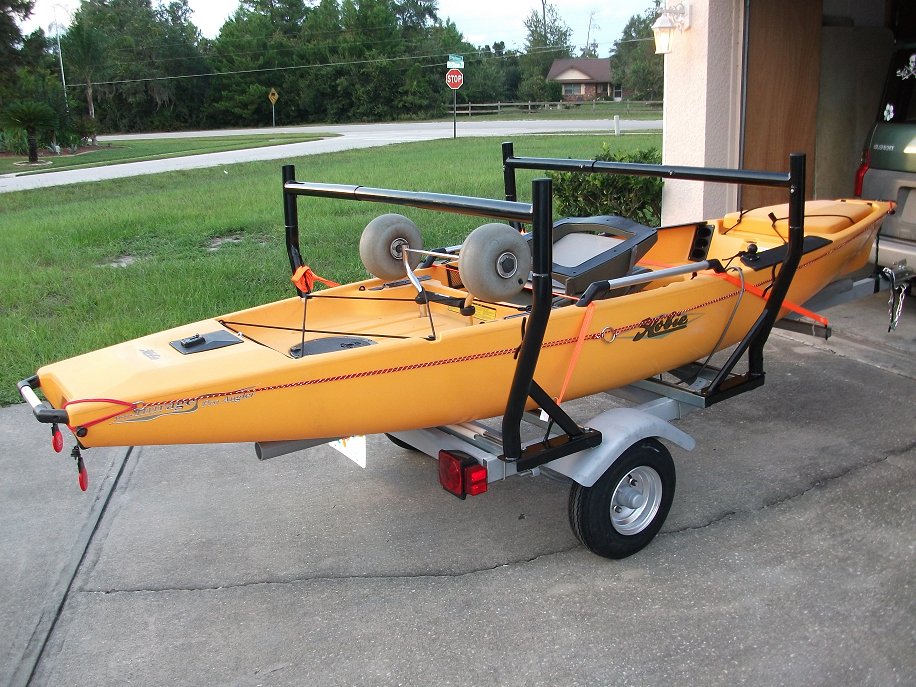 Kayak Trailer Rack | Florida Fish Hunter